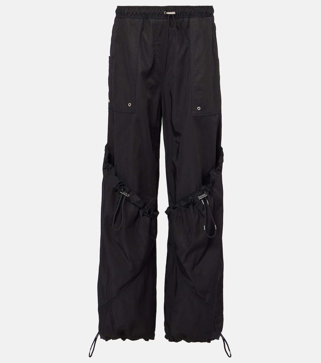 Pantaloni a gamba larga in tessuto tecnico | The Attico