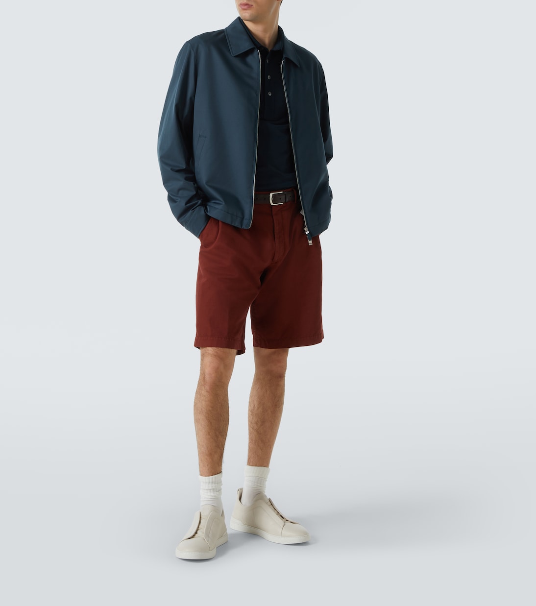Polo in cotone e seta | Zegna