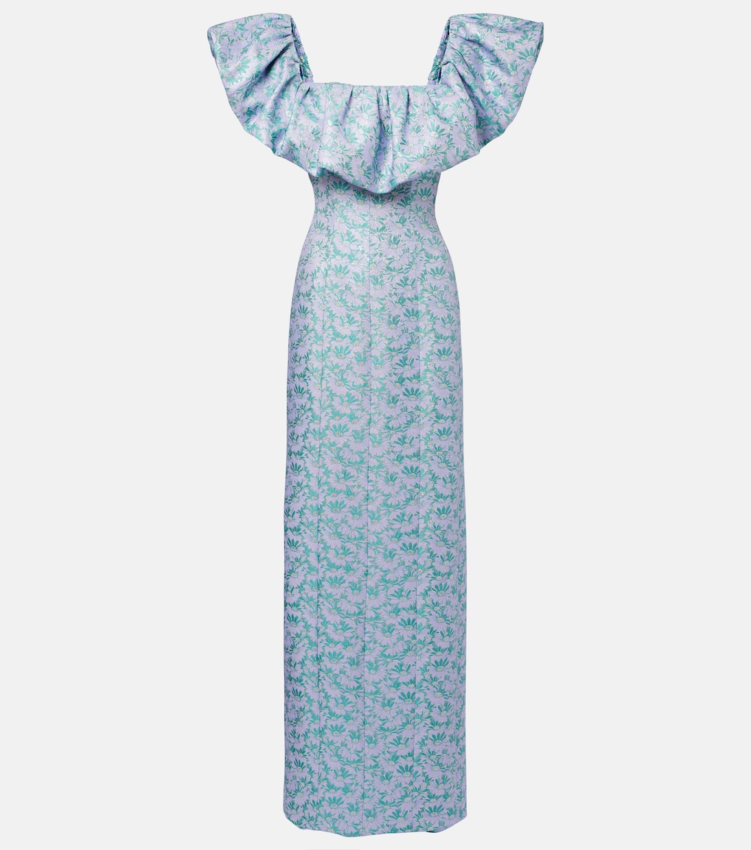 Rowan floral brocade gown  | Markarian