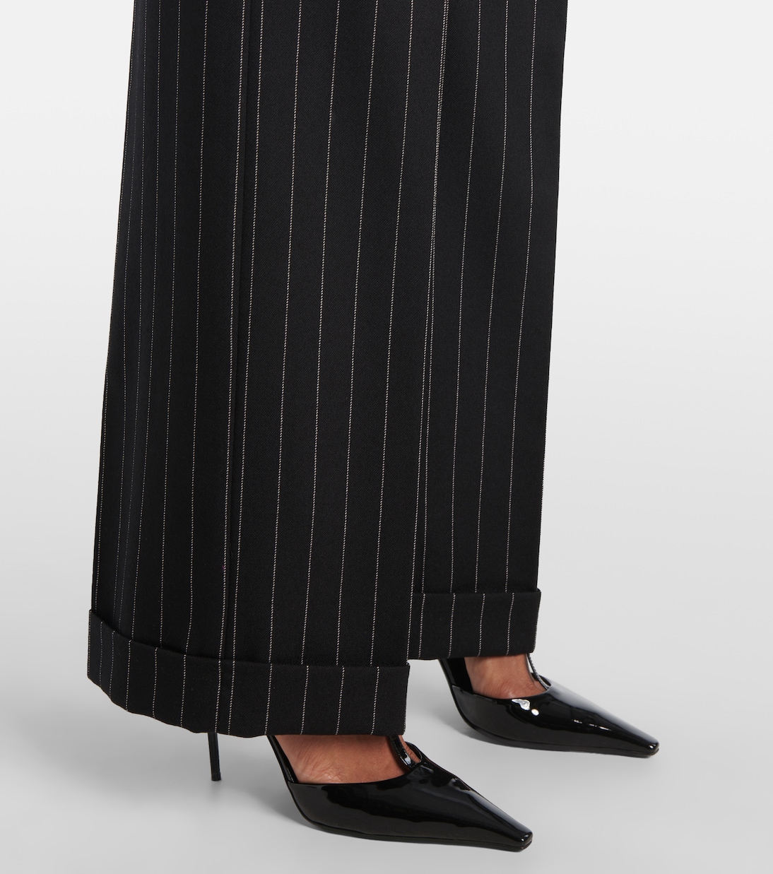 Pantaloni regular in lana a righe | Dolce&Gabbana