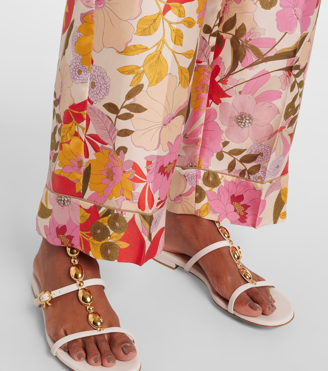 Pantaloni a gamba larga Leda in seta | 'S Max Mara