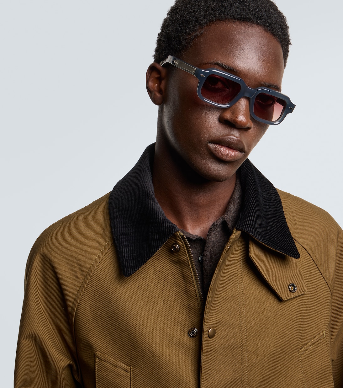 Sandro rectangular sunglasses | Jacques Marie Mage