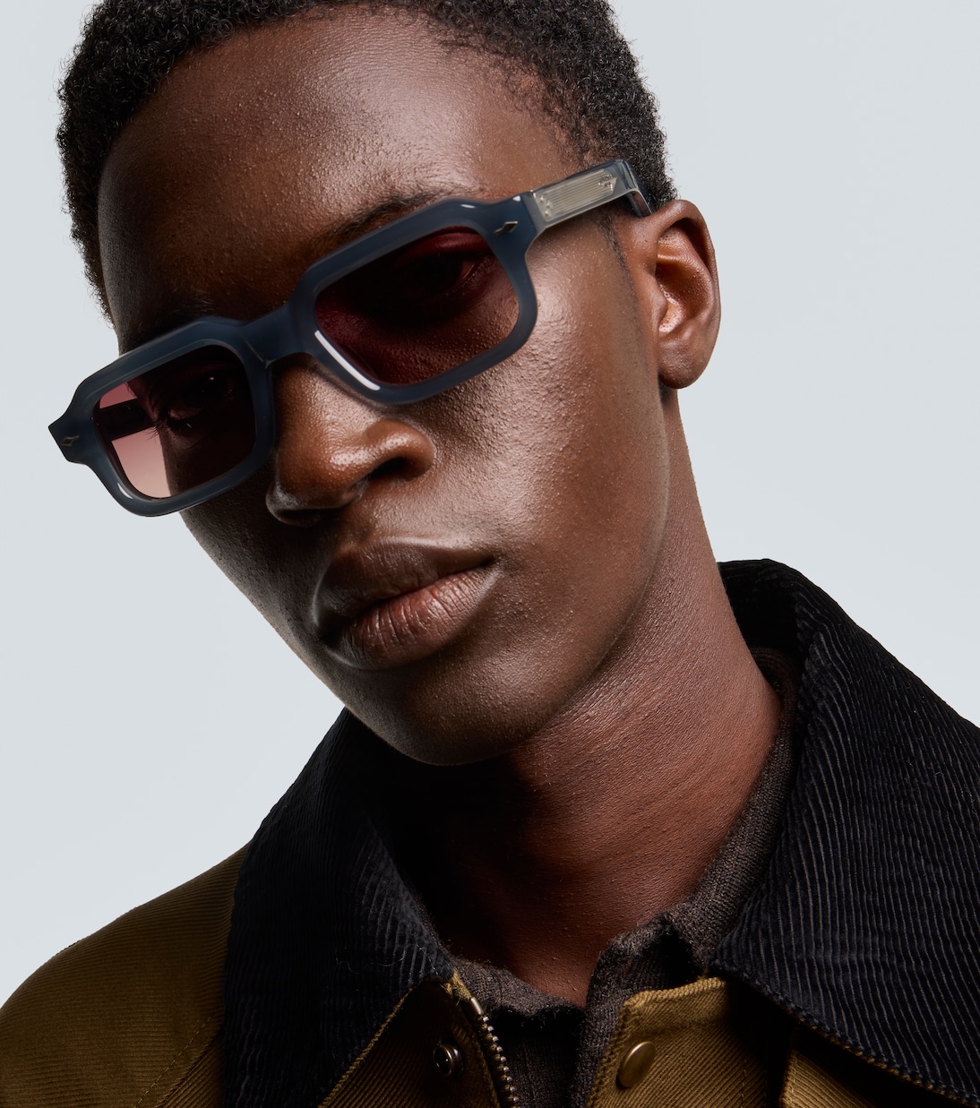 Sandro rectangular sunglasses | Jacques Marie Mage