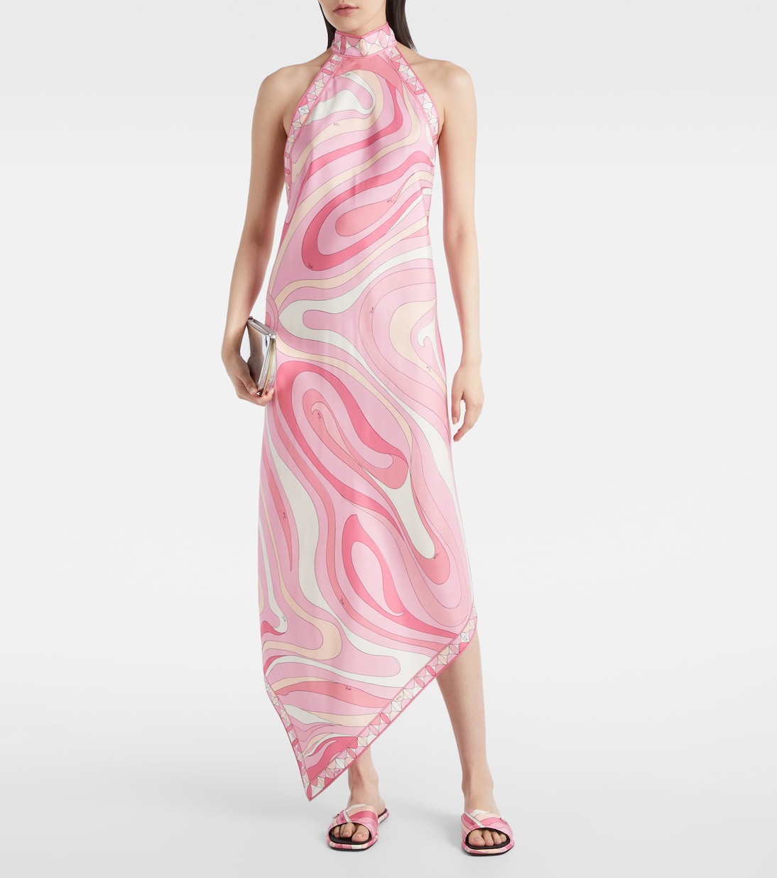 Maxikleid Marmo aus Seide | Pucci