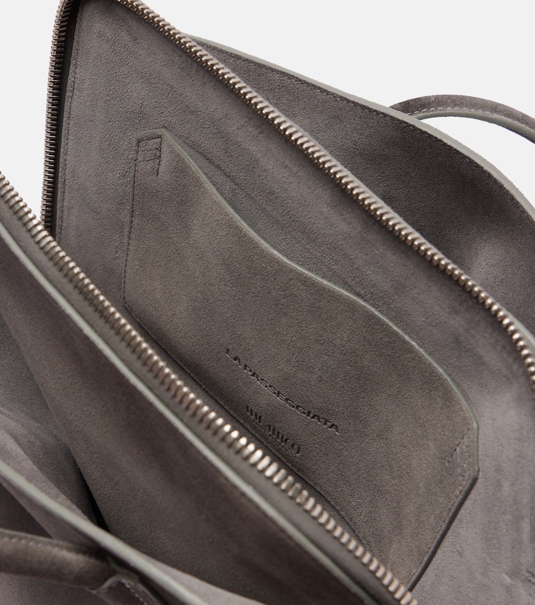 La Passeggiata Medium suede tote bag | The Attico