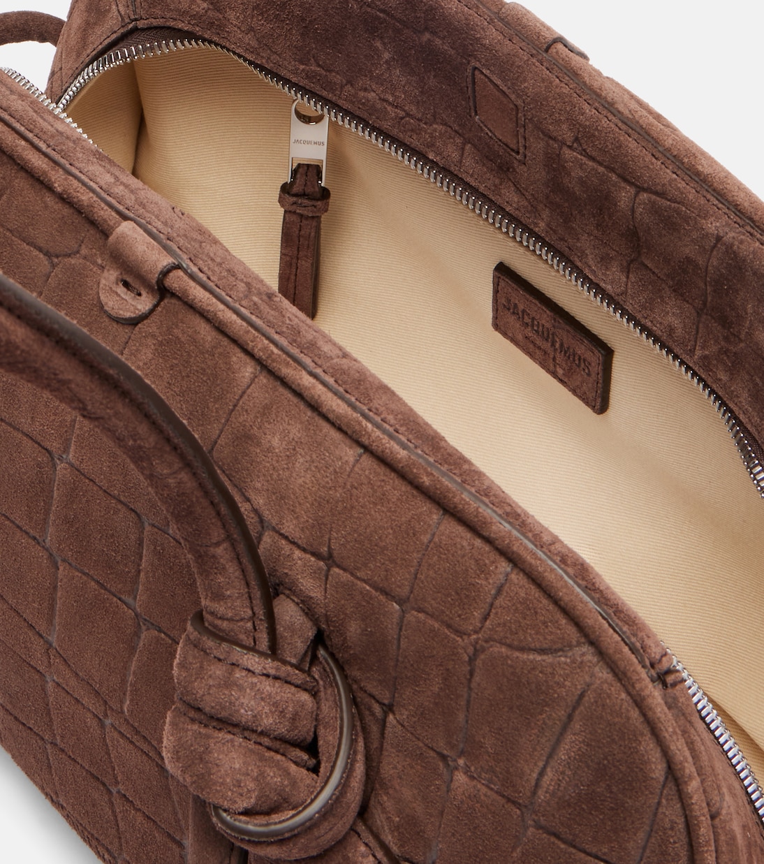 Turismo Medium suede tote bag | Jacquemus