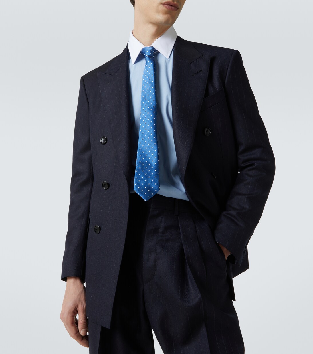 Polka-dot silk tie | Tom Ford