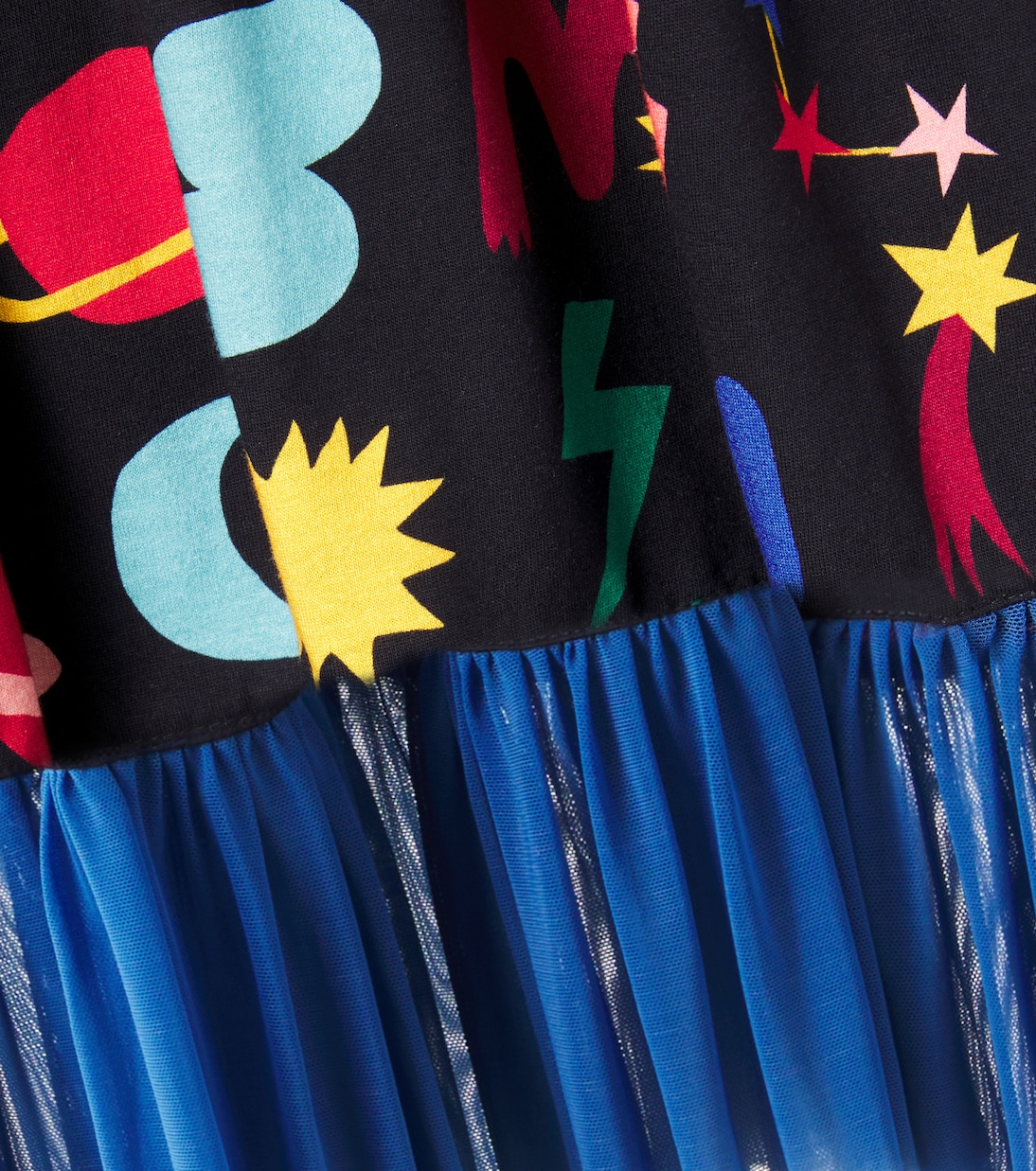 Cosmotipo printed cotton dress | Fábula