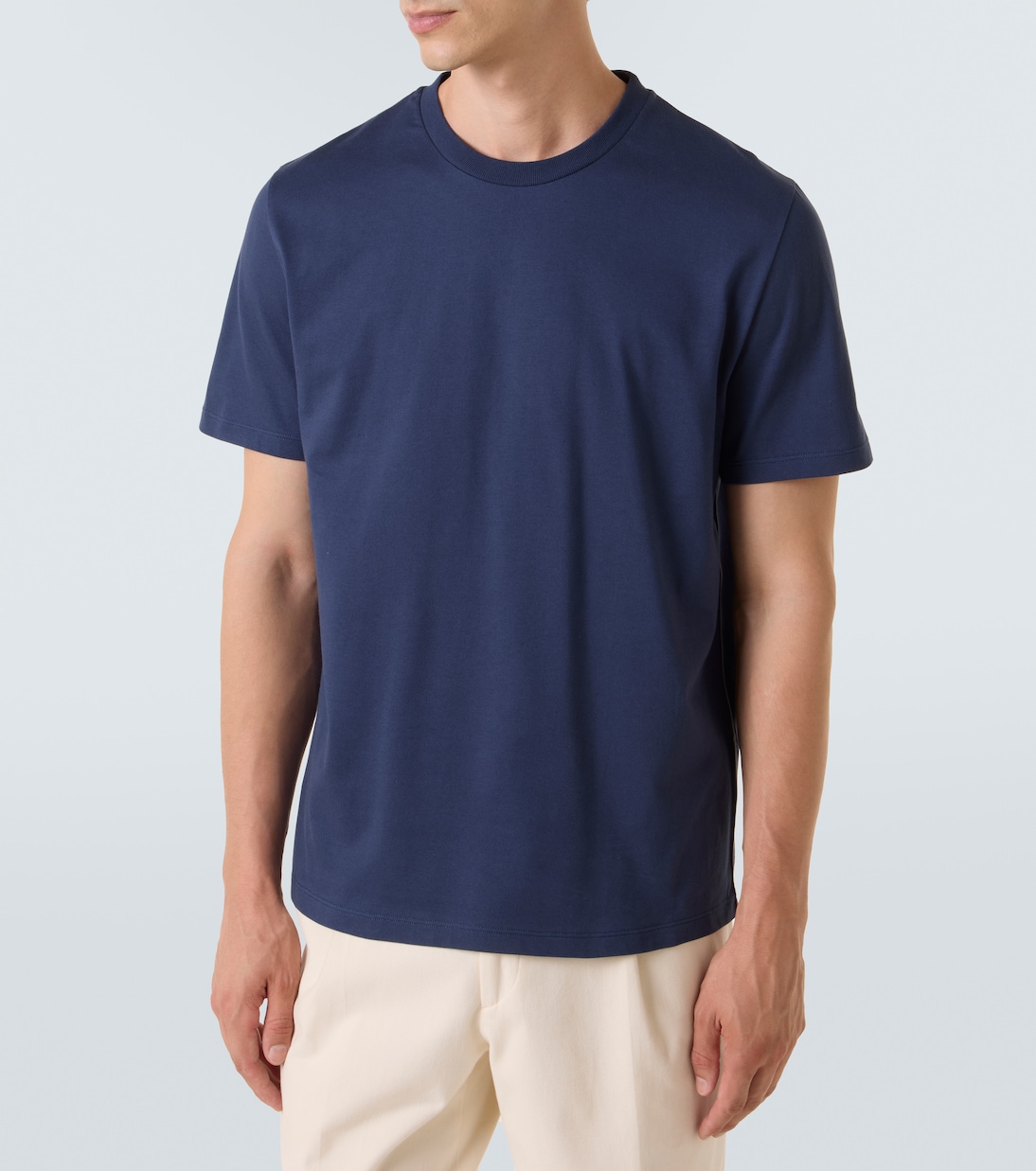 Camiseta de jersey de algodón con logo | Tod's