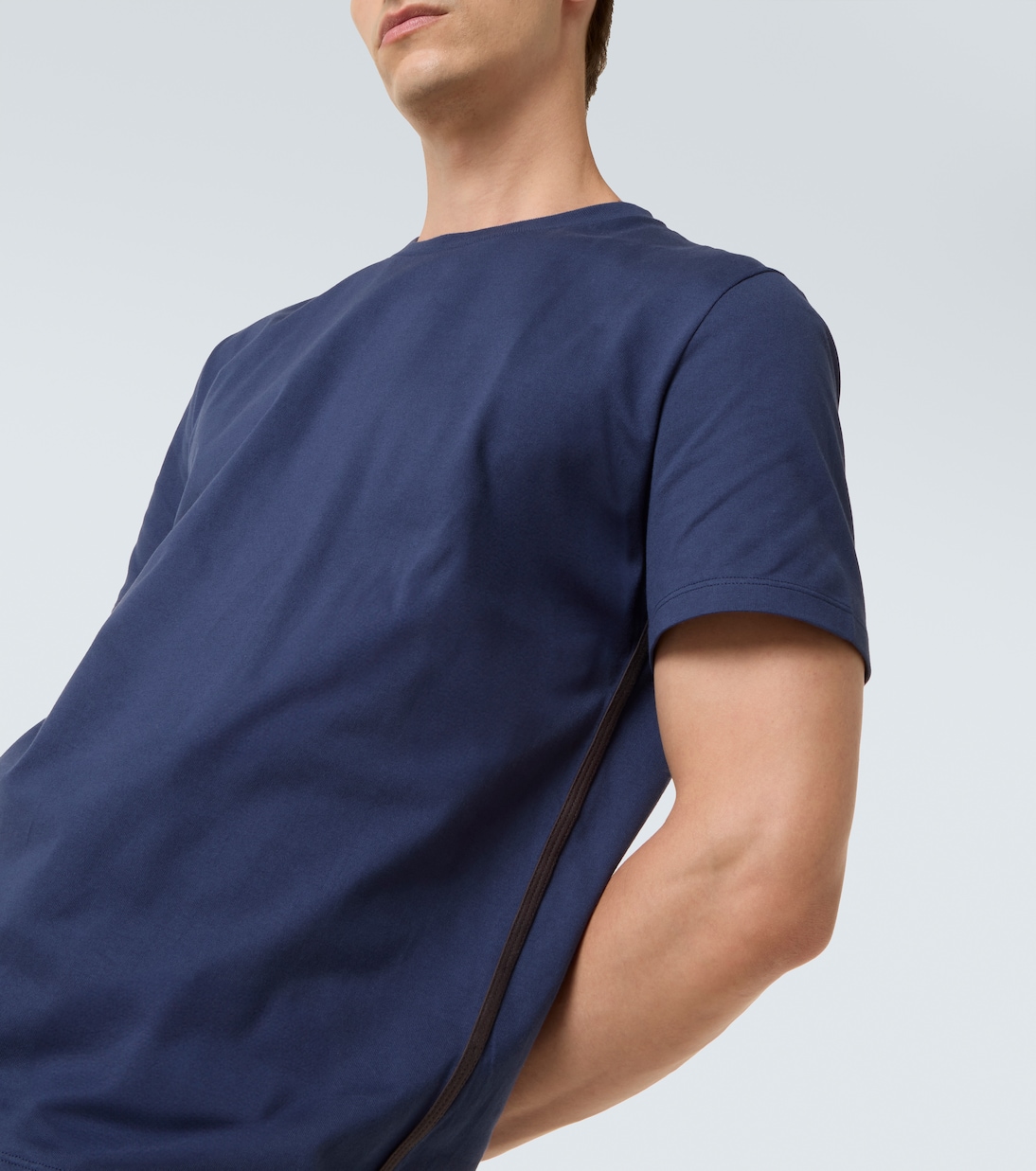 Camiseta de jersey de algodón con logo | Tod's