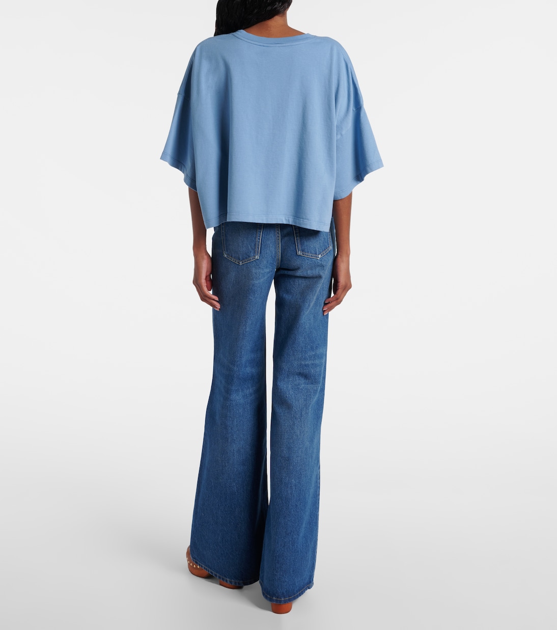 Cropped-Top aus Baumwoll-Jersey | Chloé