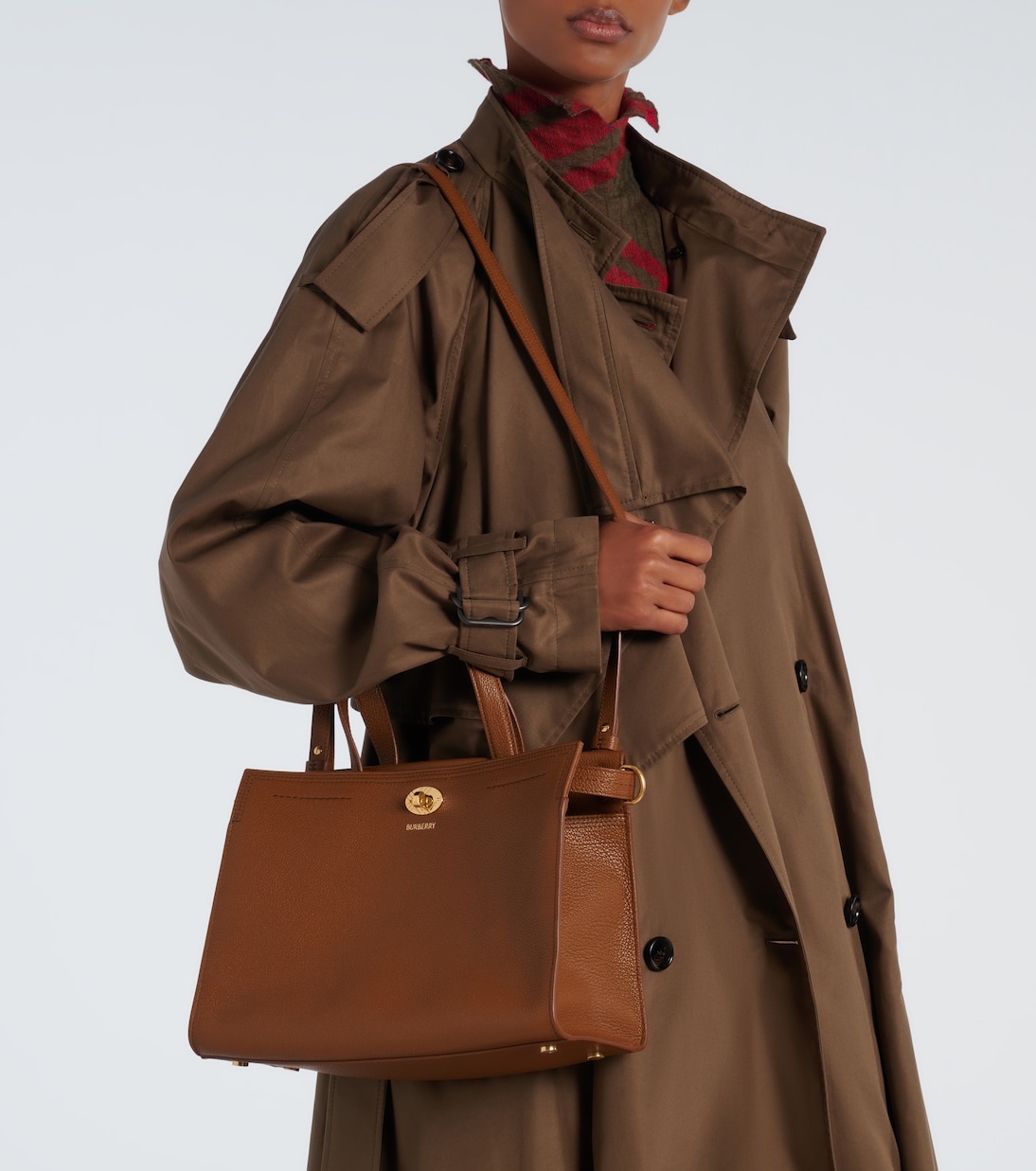 Sac Cotswolds Small en cuir | Burberry
