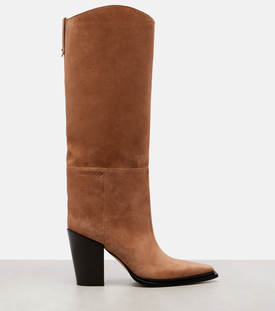 Cece 80 suede knee-high boots | Jimmy Choo