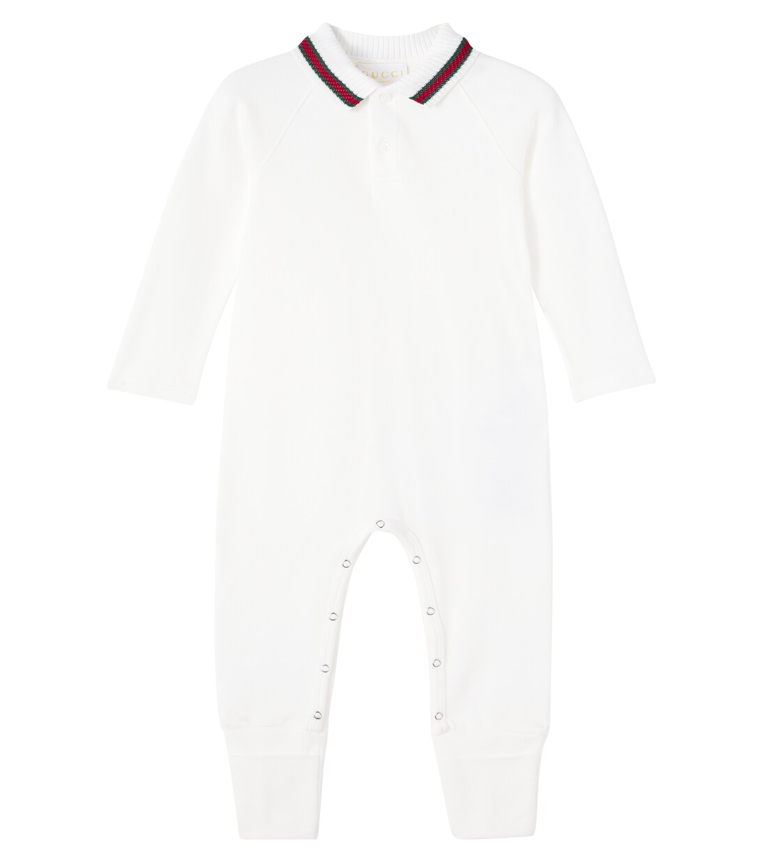 Baby cotton-blend onesie | Gucci Kids