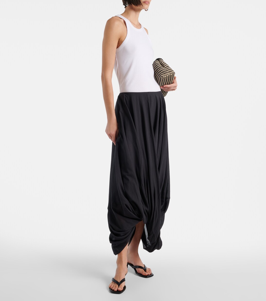 Draped maxi skirt | Toteme