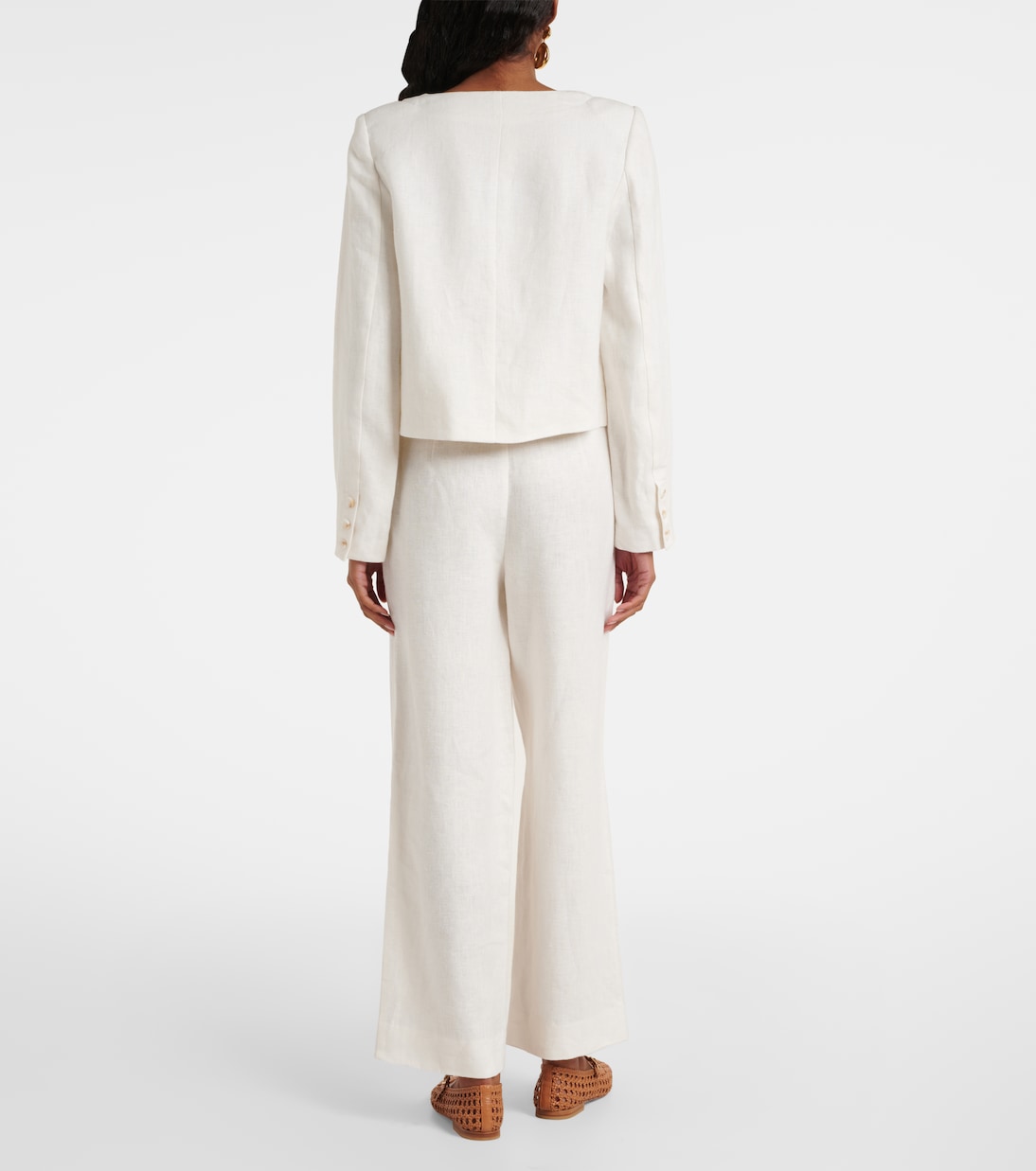 Veste raccourcie Emma en lin | Posse