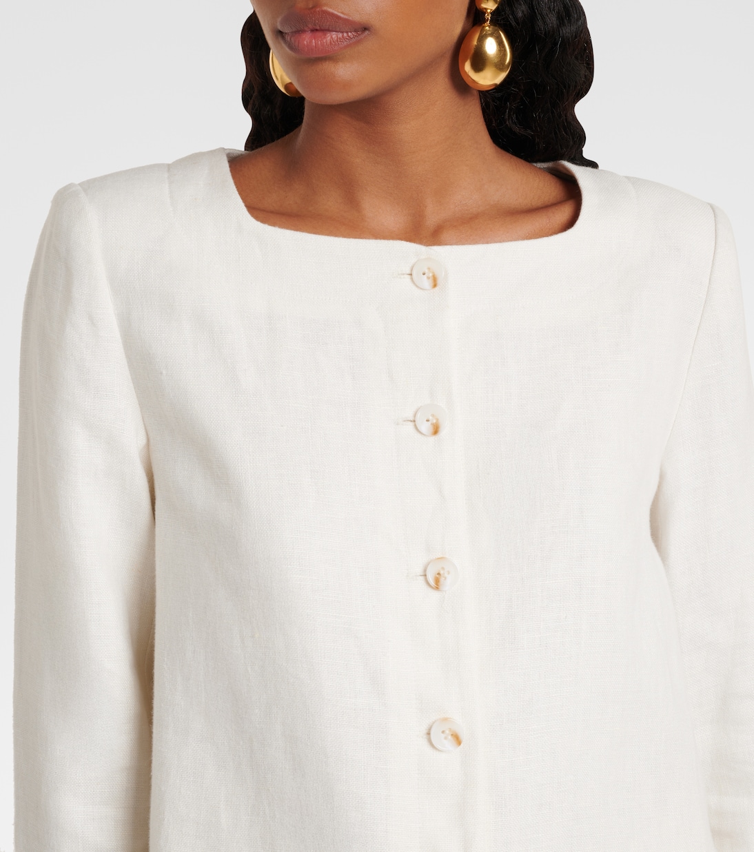Veste raccourcie Emma en lin | Posse