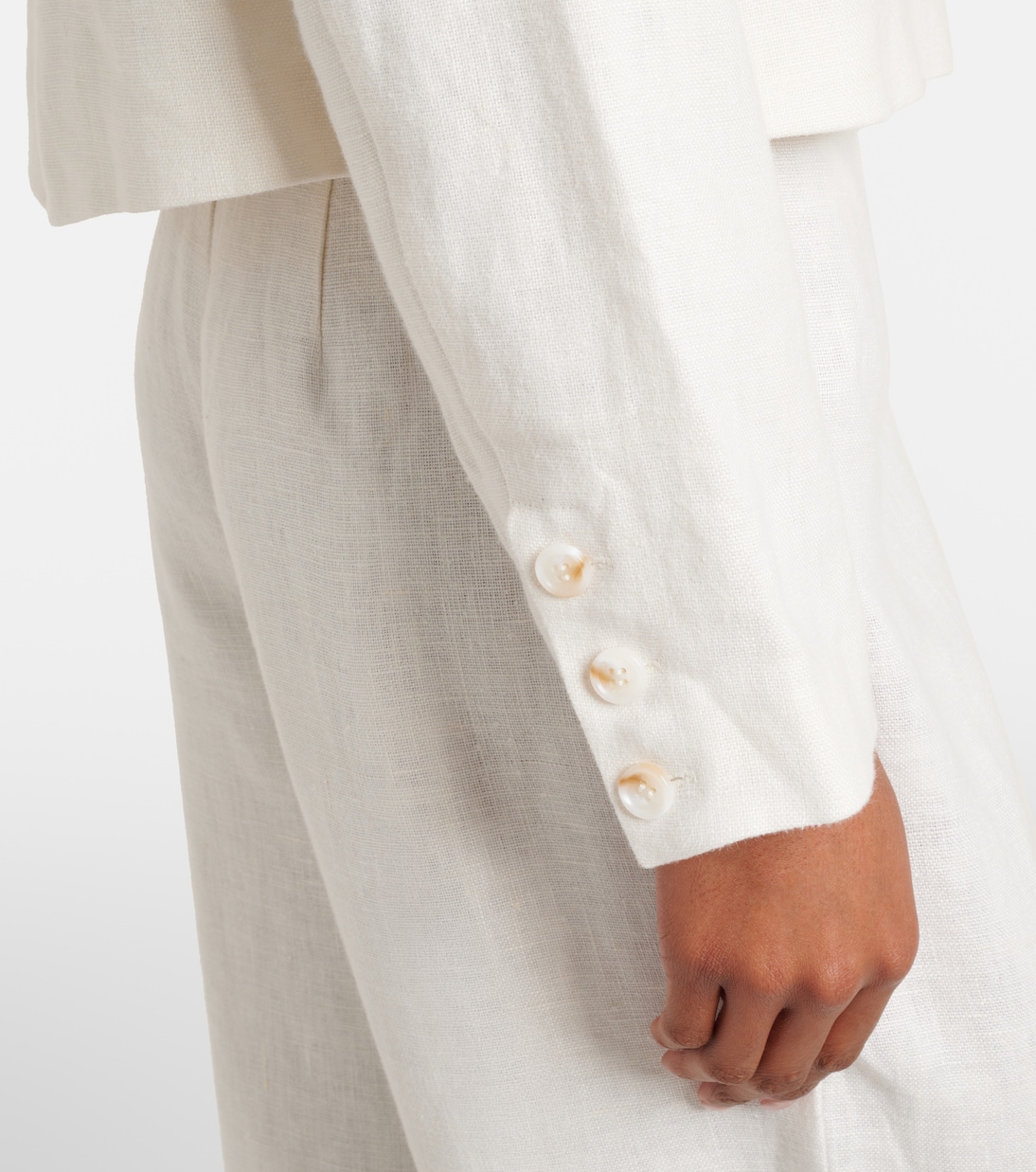 Veste raccourcie Emma en lin | Posse