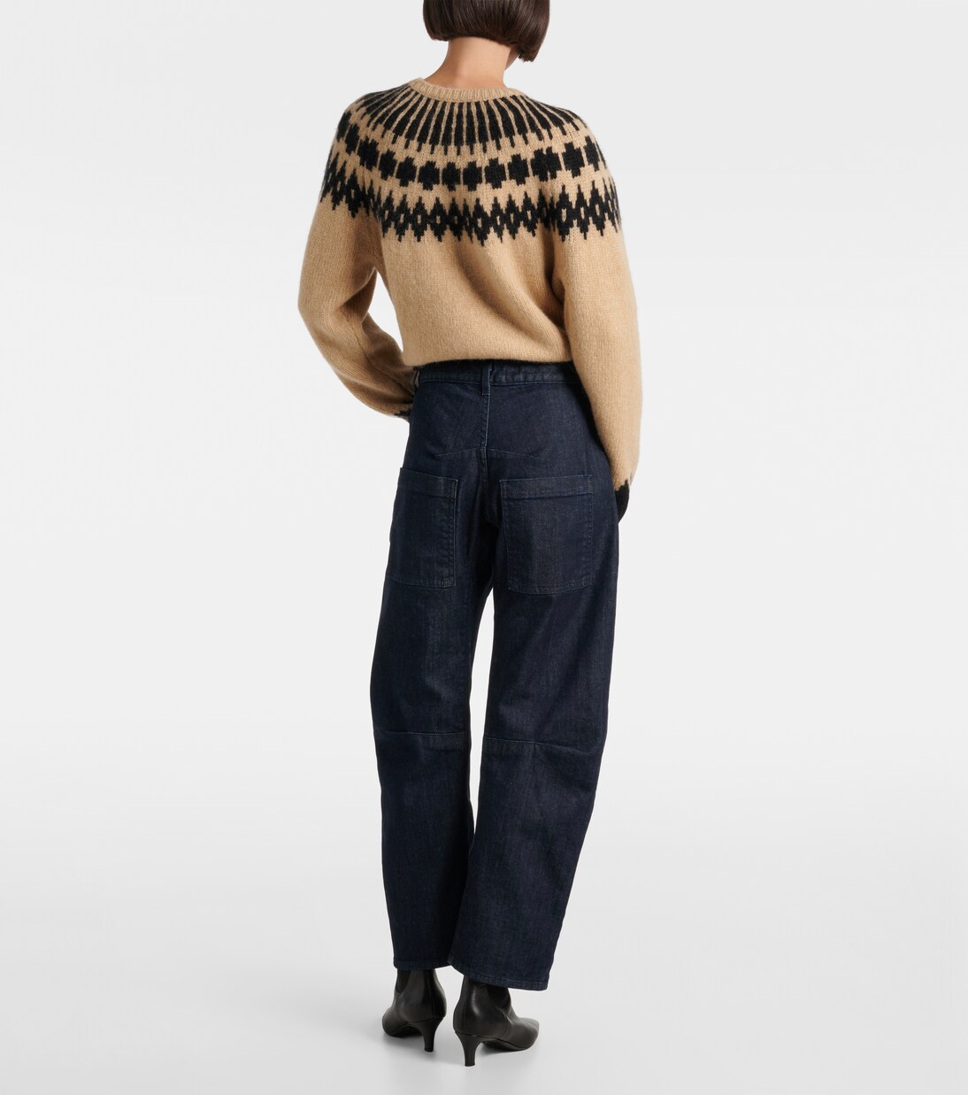 High-Rise Barrel Jeans Shon | Nili Lotan