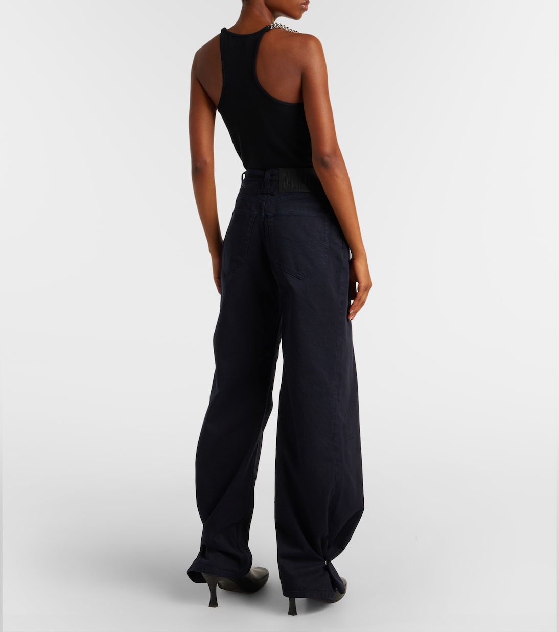 Low-rise wide-leg jeans | Jean Paul Gaultier