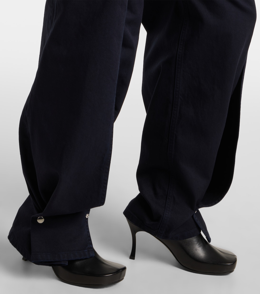 Low-rise wide-leg jeans | Jean Paul Gaultier