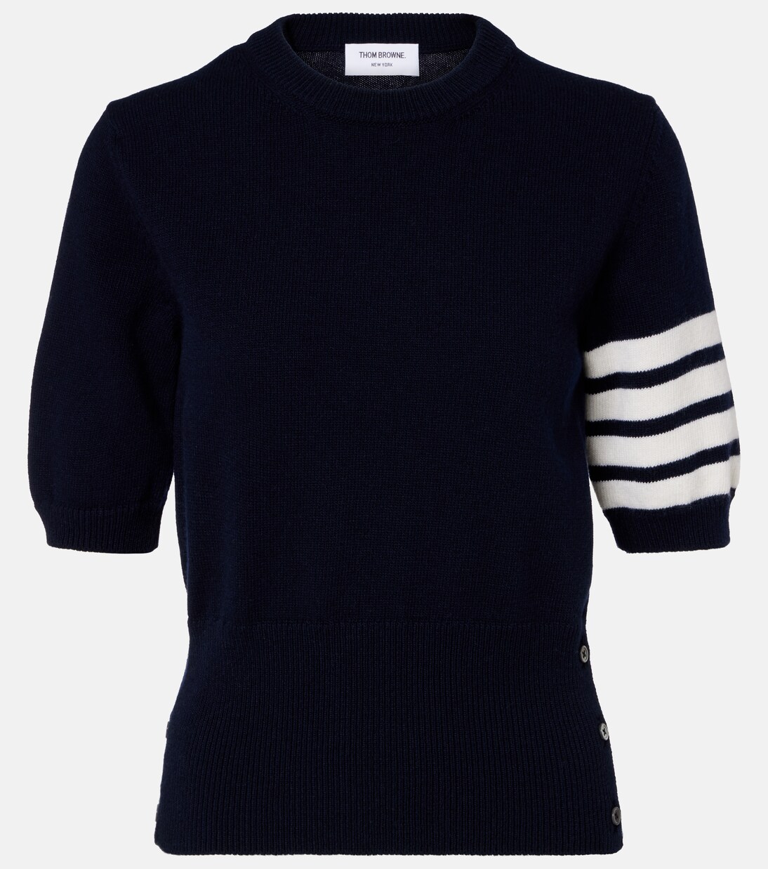 Pull 4-Bar en laine vierge | Thom Browne
