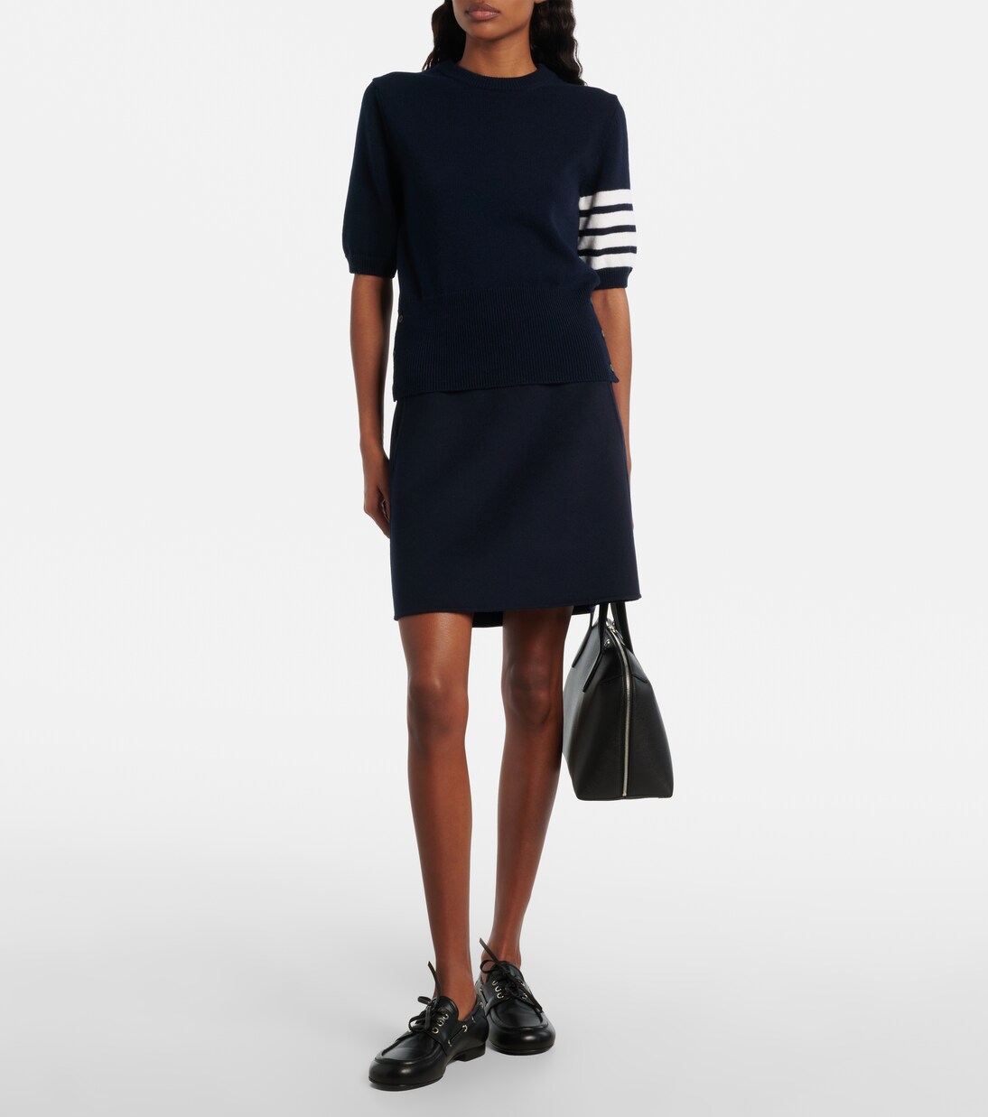 Pull 4-Bar en laine vierge | Thom Browne