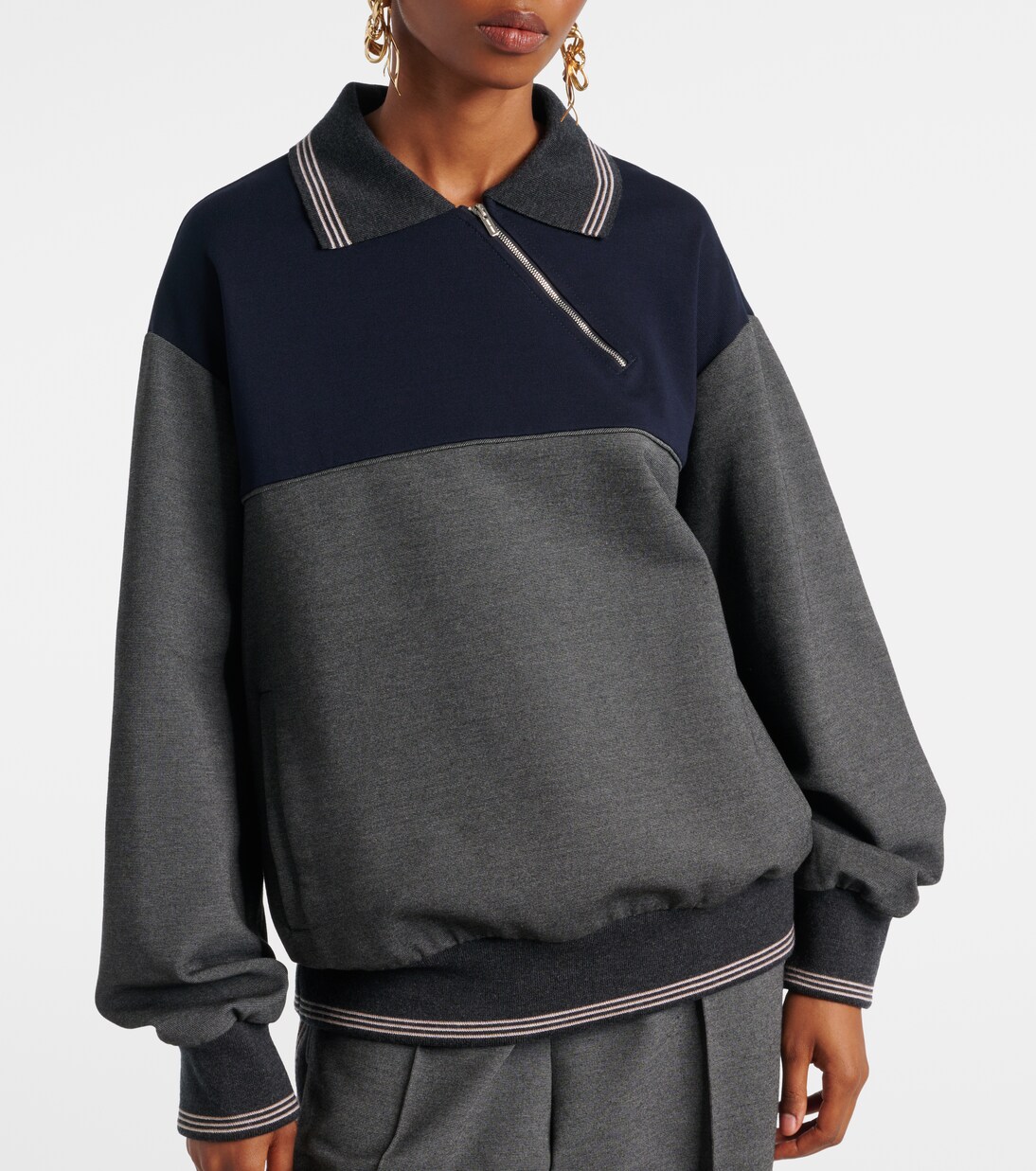 Knitted straight pants | Miu Miu