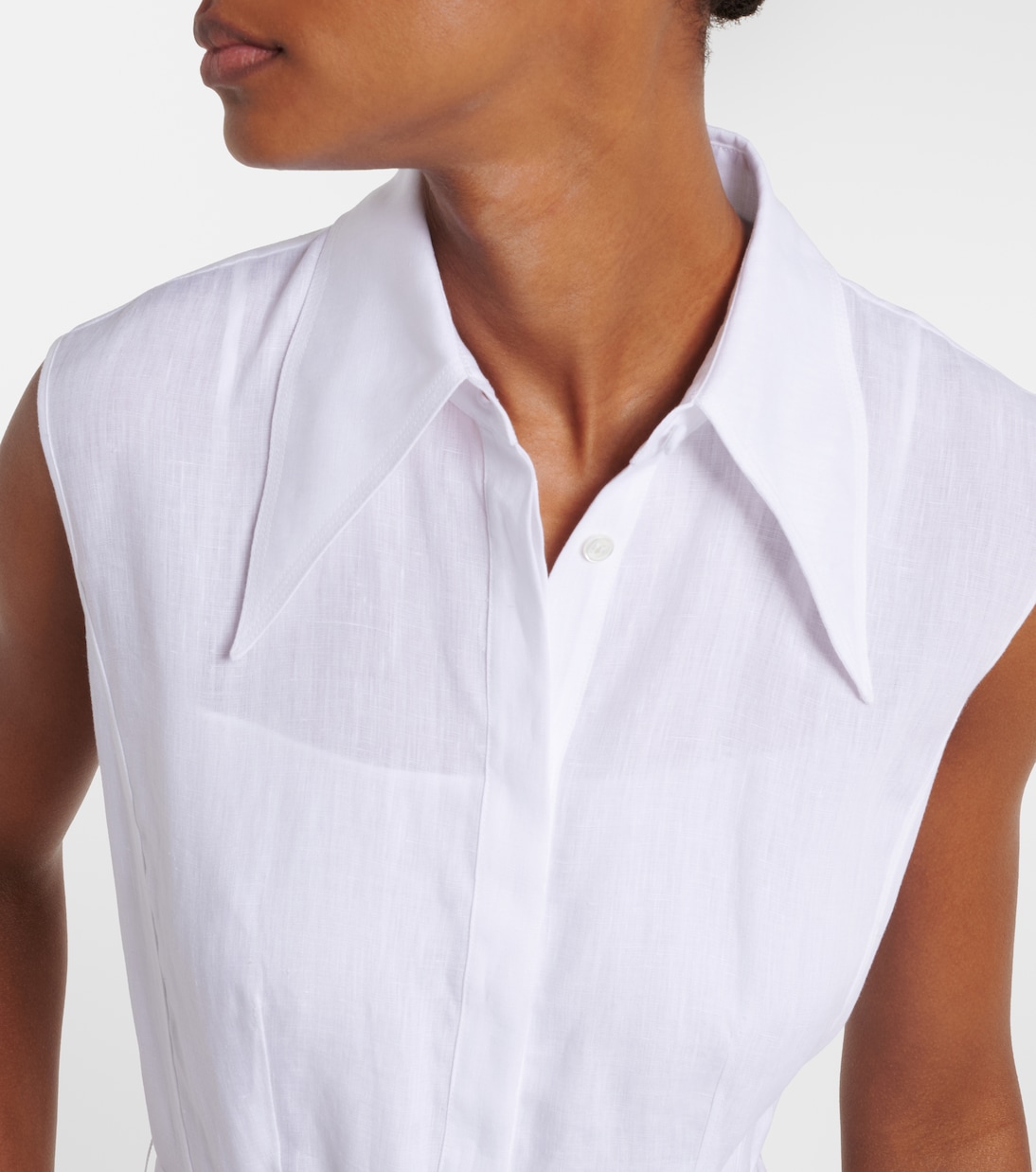 Durand belted linen shirt dress | Gabriela Hearst