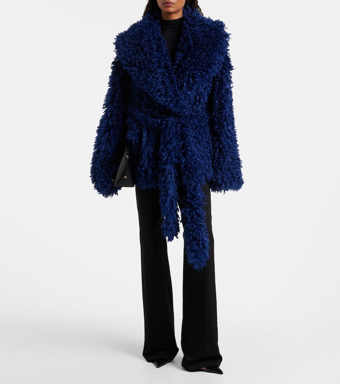 Oversized belted coat | Rotate