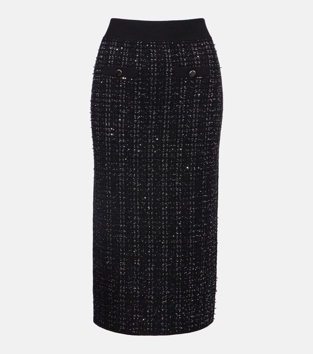 Corbin tweed midi skirt  | Veronica Beard
