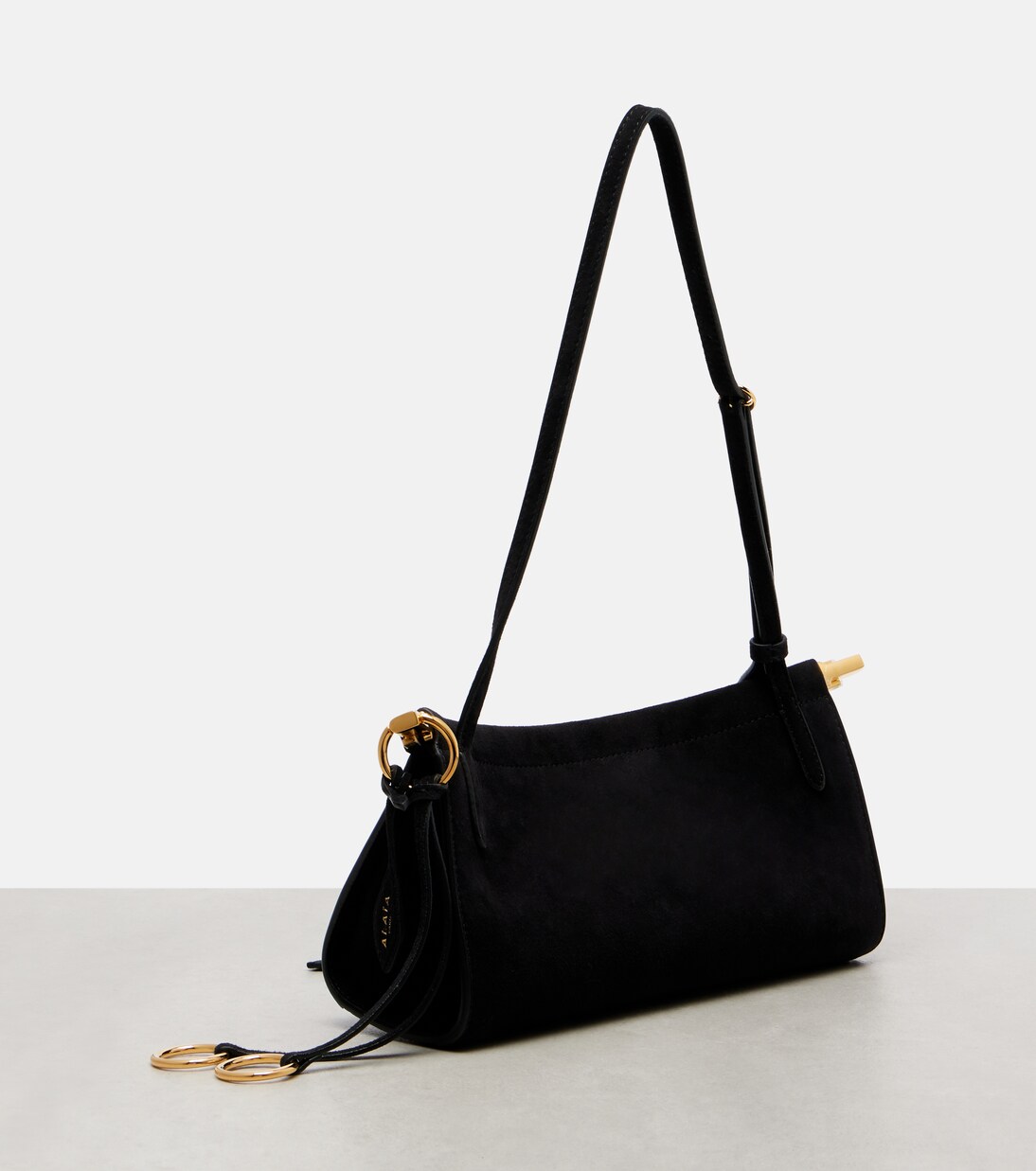 Le Click suede shoulder bag | Alaïa