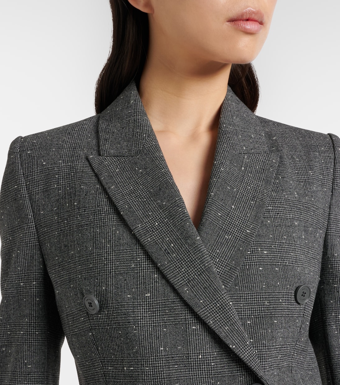 Prince of Wales check wool blazer | McQueen