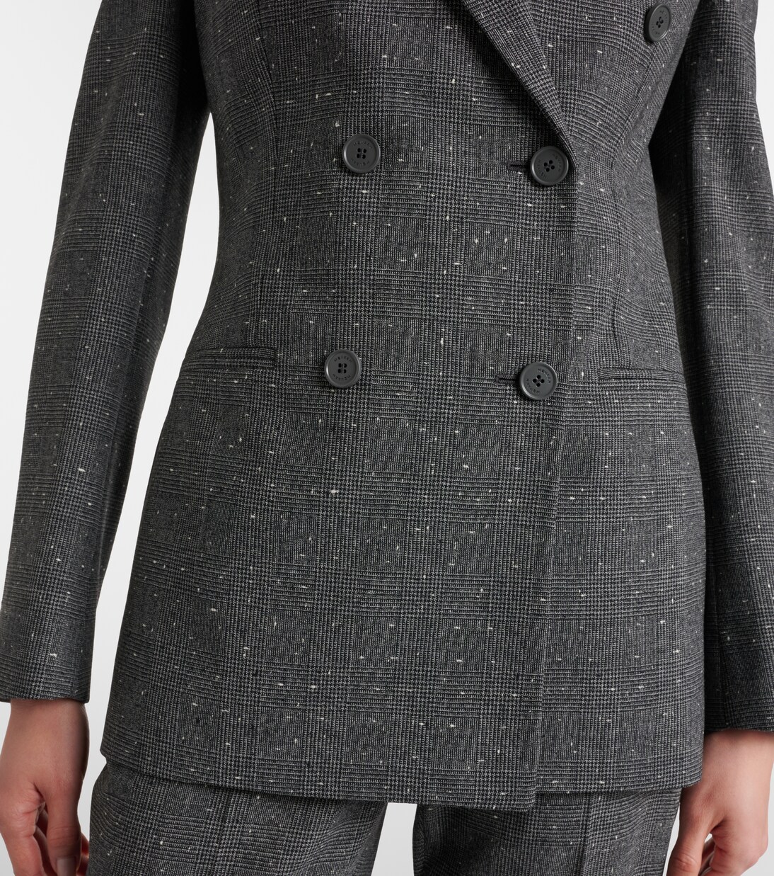 Prince of Wales check wool blazer | McQueen