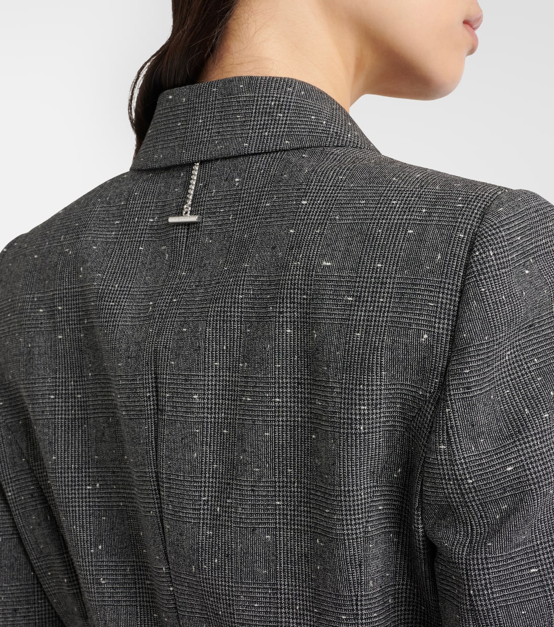 Prince of Wales check wool blazer | McQueen