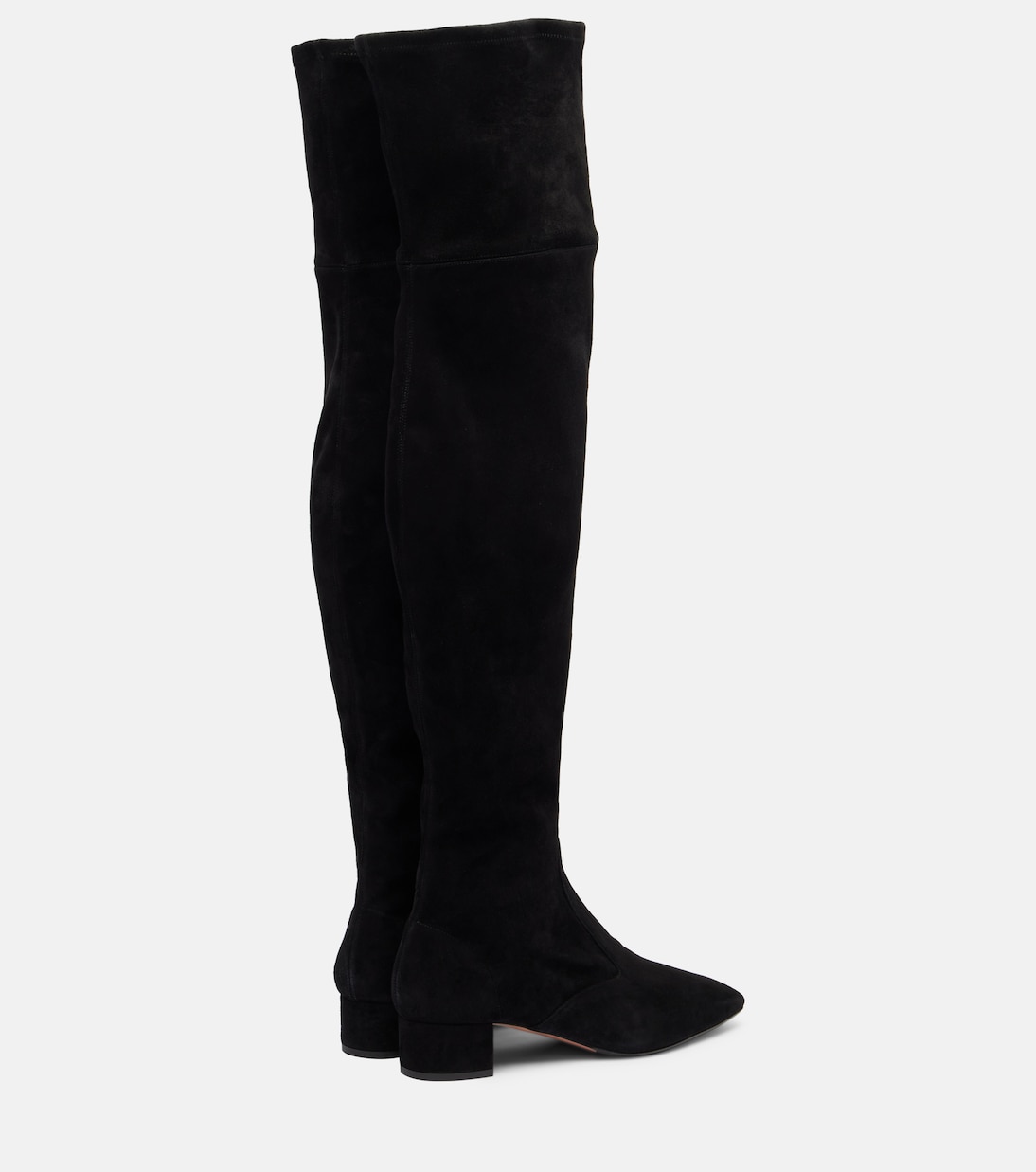 Remi 35 스웨이드 오버더니 부츠 | Aquazzura