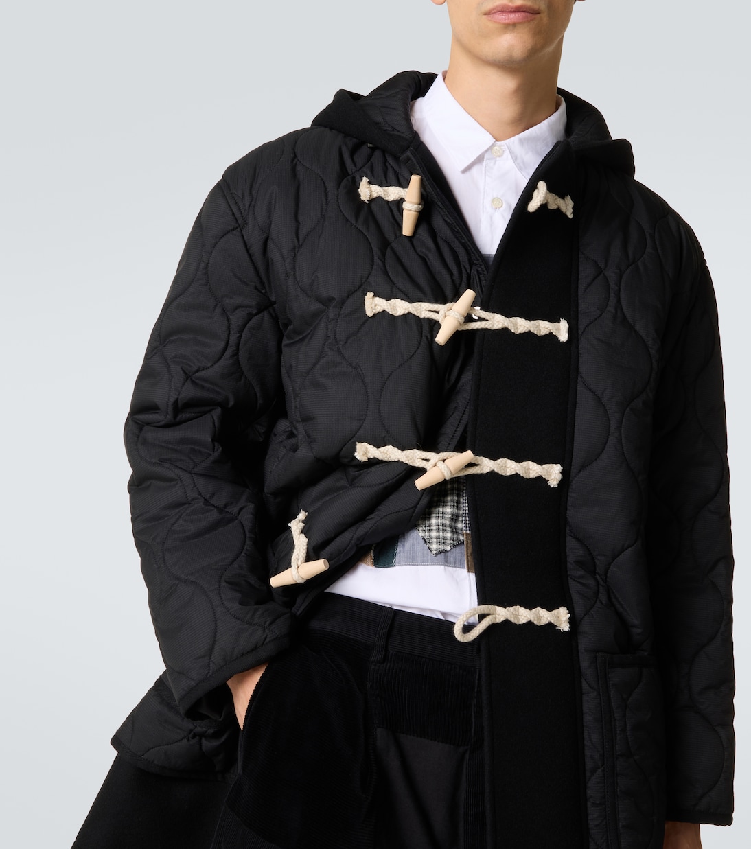 Quilted wool duffel coat | Comme des Garçons Homme