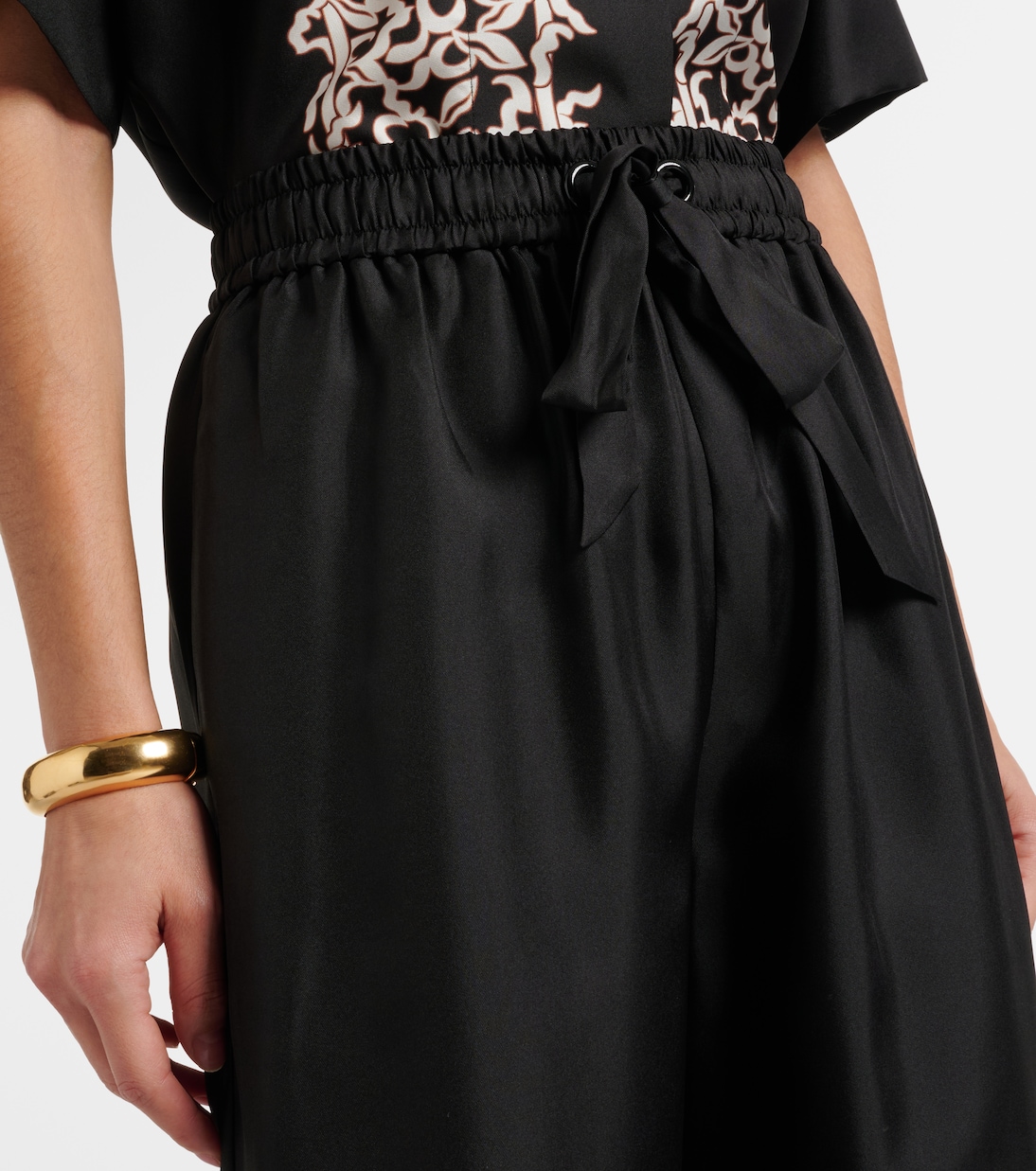 Sundia silk wide-leg pants | Rebecca Vallance