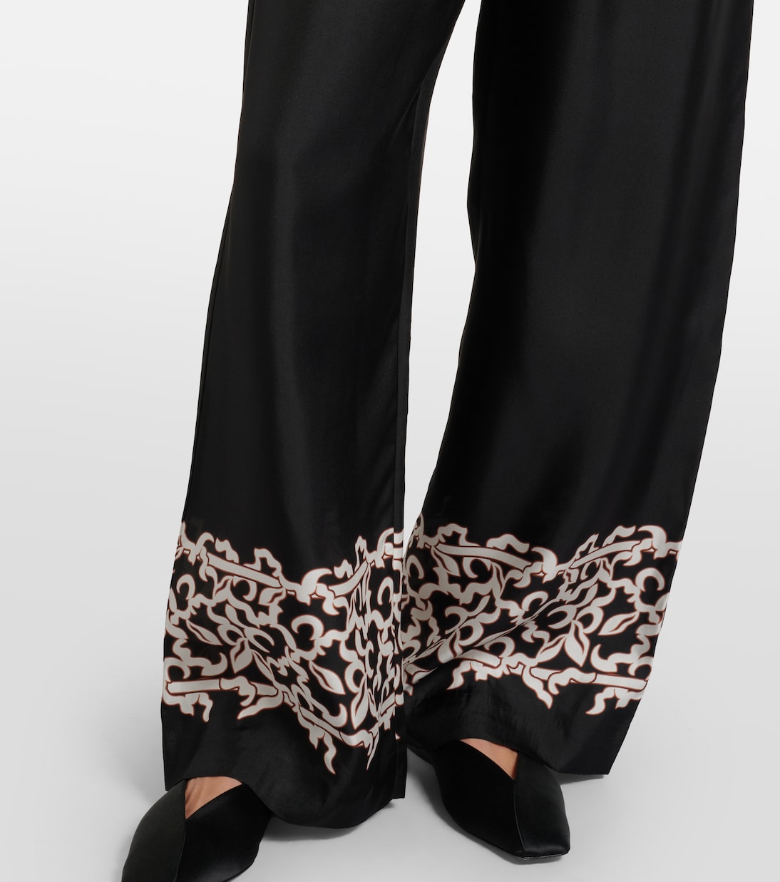 Sundia silk wide-leg pants | Rebecca Vallance