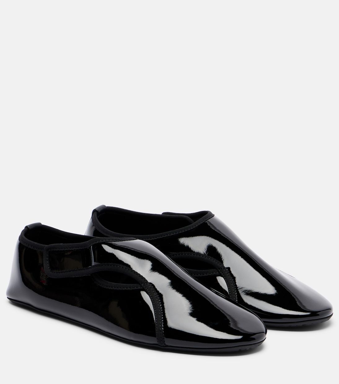 Ballerines Criss Cross en cuir | Alaïa