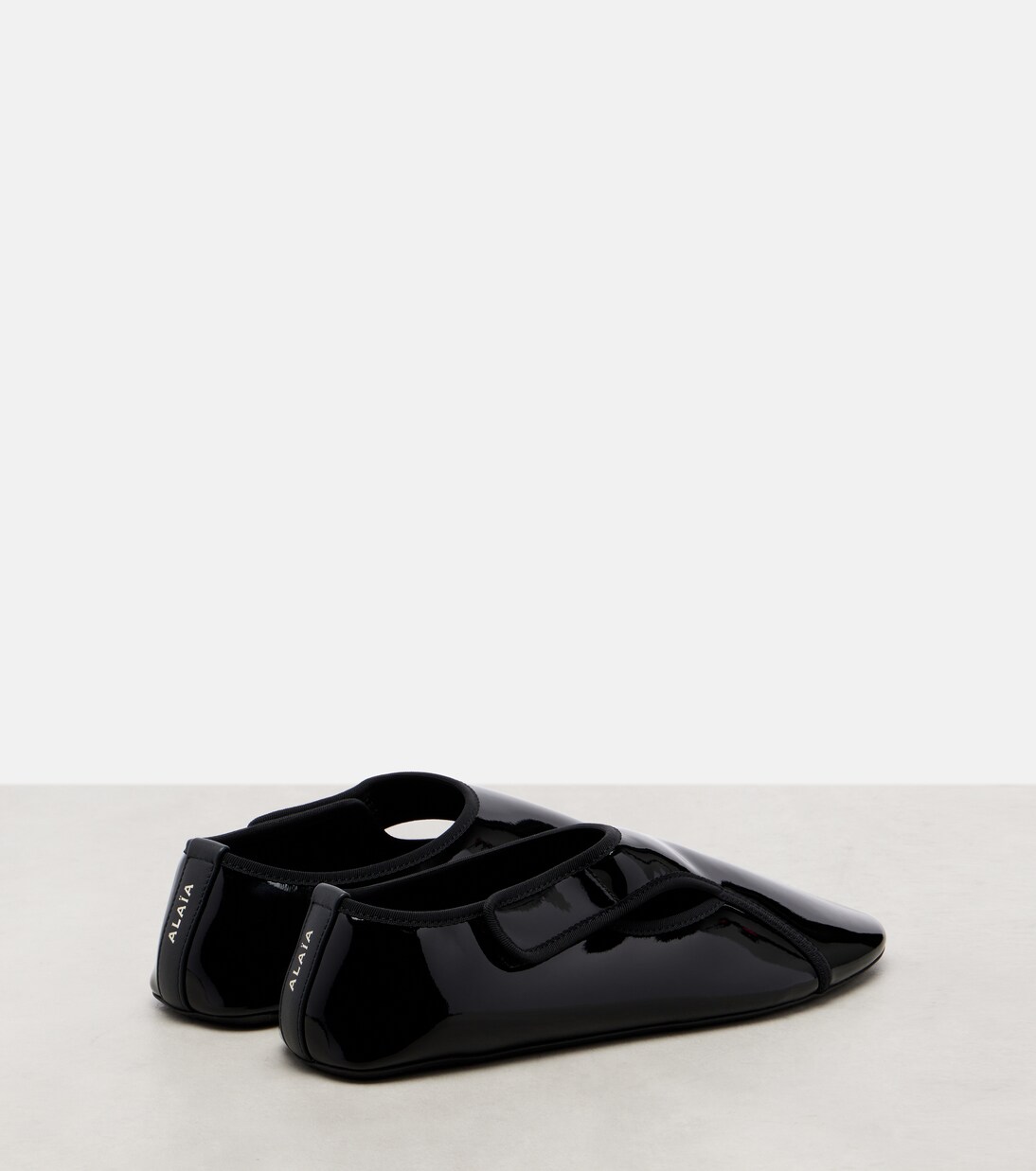 Ballerines Criss Cross en cuir | Alaïa