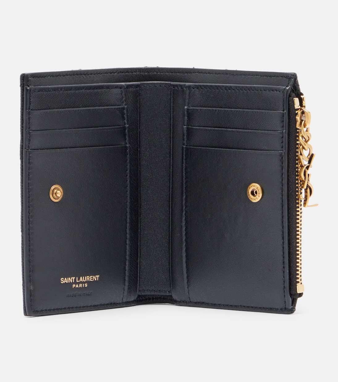 Cassandre Bijou quilted leather wallet | Saint Laurent