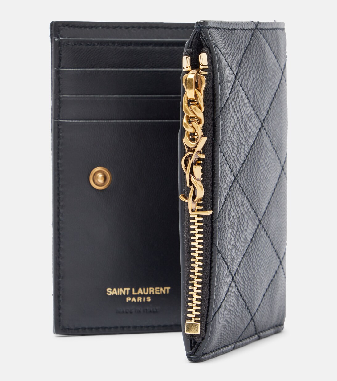 Cassandre Bijou quilted leather wallet | Saint Laurent