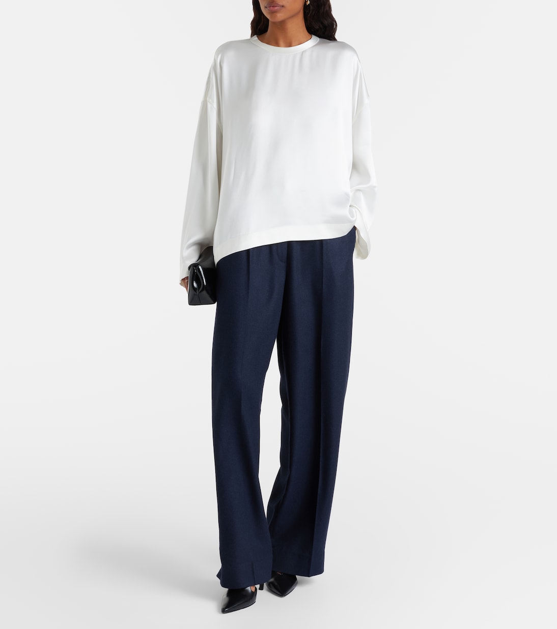 Top en satin | Toteme