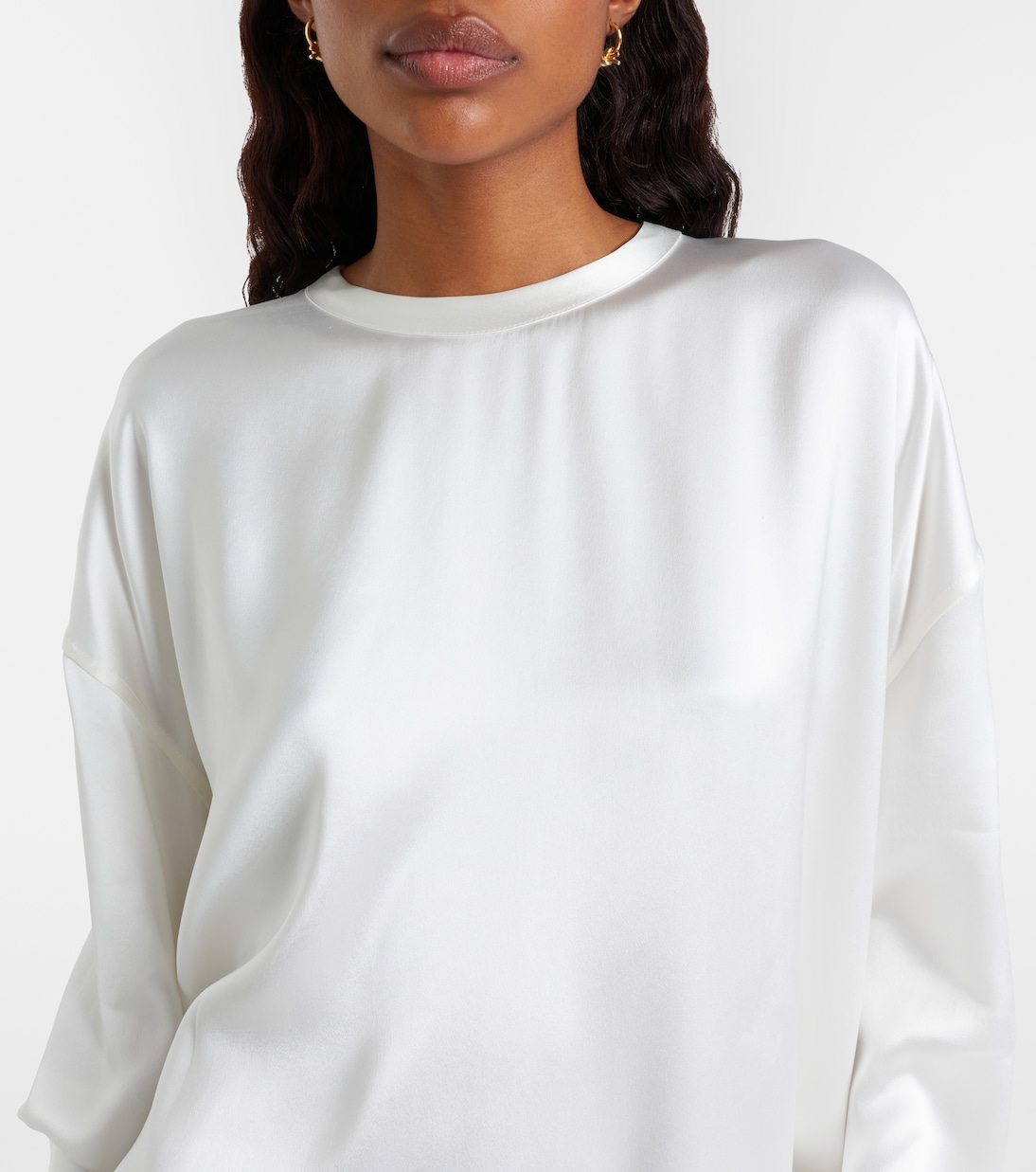 Top en satin | Toteme