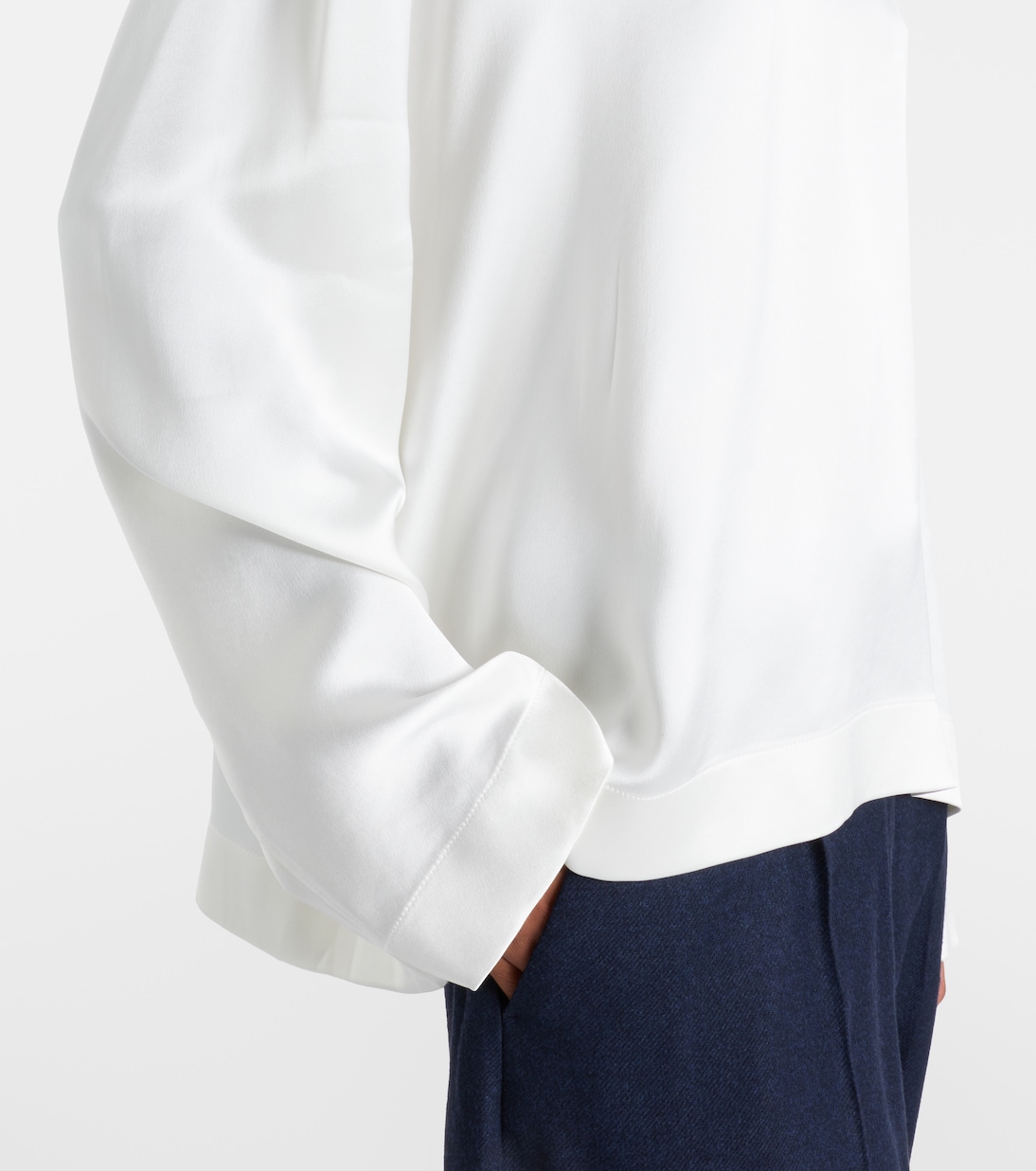 Top en satin | Toteme