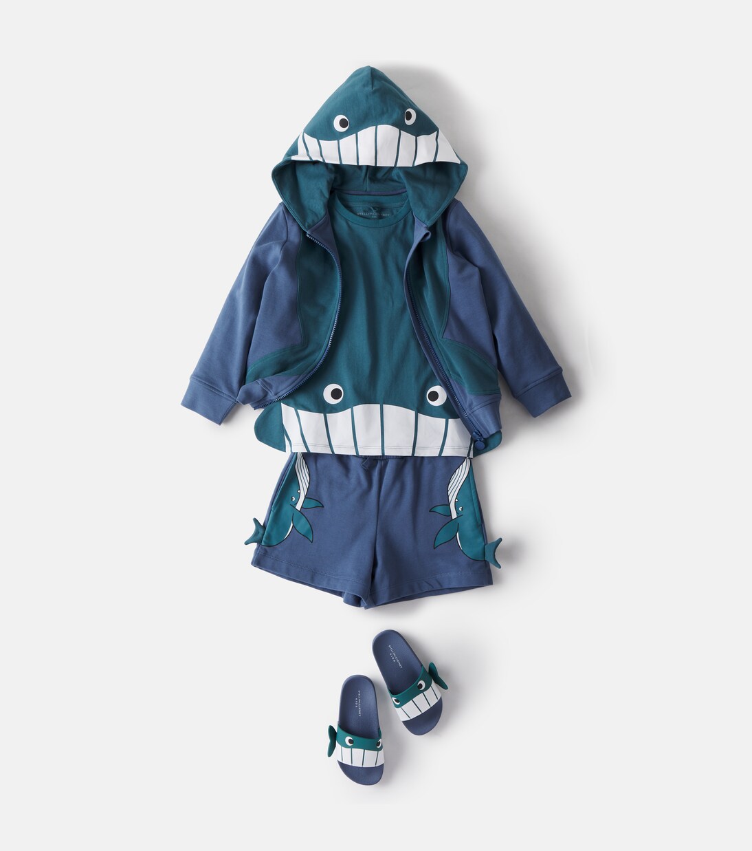 Sudadera de jersey de algodón estampada | Stella McCartney Kids