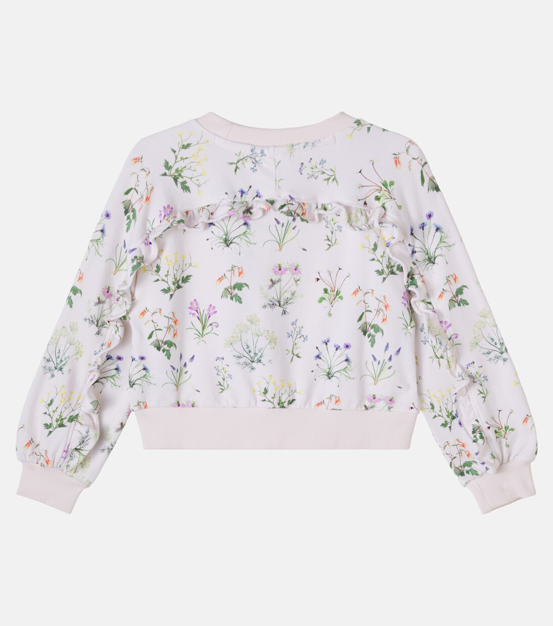 Mabel floral cotton-blend sweatshirt | Molo