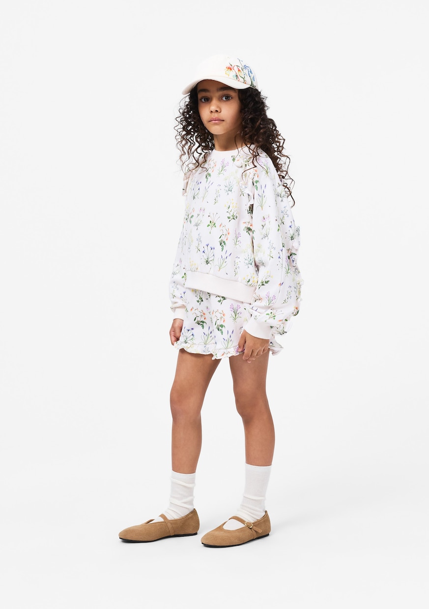 Mabel floral cotton-blend sweatshirt | Molo