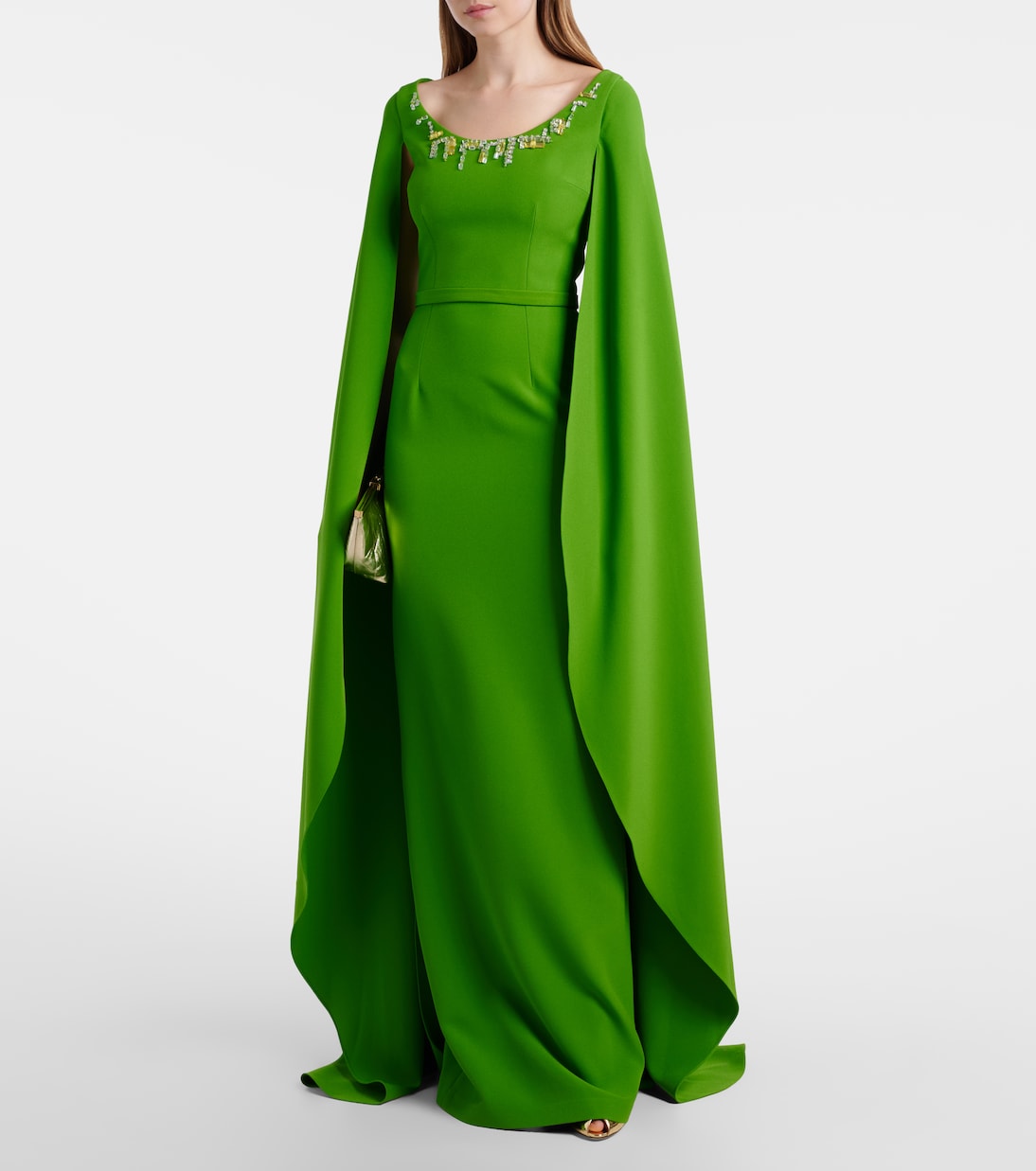 Agata embellished crêpe gown | Safiyaa